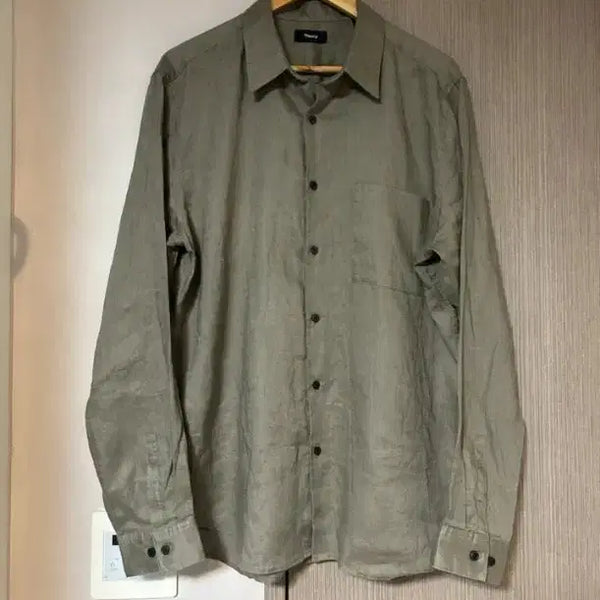 [BUNJANG] Theory Irving Linen Shirt XL / 띠어리 theory 어빙 린넨 셔츠 XL