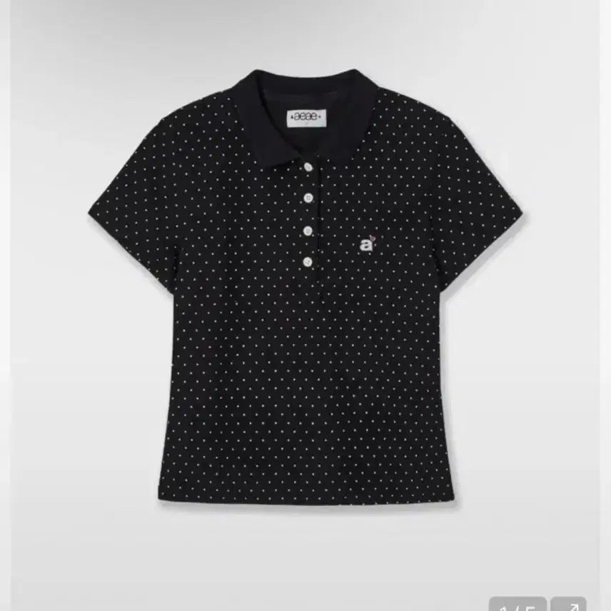 [BUNJANG] AAEI Dot Short Sleeve T-Shirt / 에이이에이이 도트 반팔