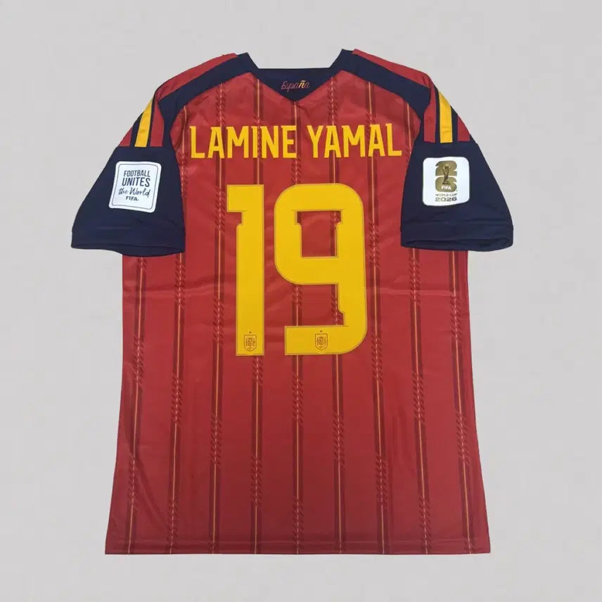 [BUNJANG] Spain 2026 World Cup Home Lamine Yamal Jersey / [국내 L] 2026 월드컵 스페인 홈 라민 야말 유니폼