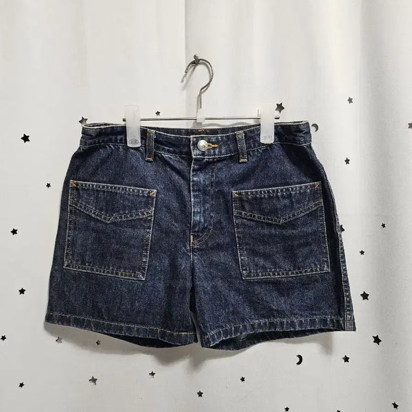 [BUNJANG] A.P.C. Denim Cargo Short Pants / A.P.C 청 데님 숏팬츠 카고 포켓 36