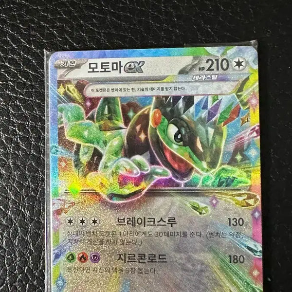 [BUNJANG] Pokemon Card Motoma EX RR + 9 Common Cards Set / 포켓몬카드 모토마 EX RR