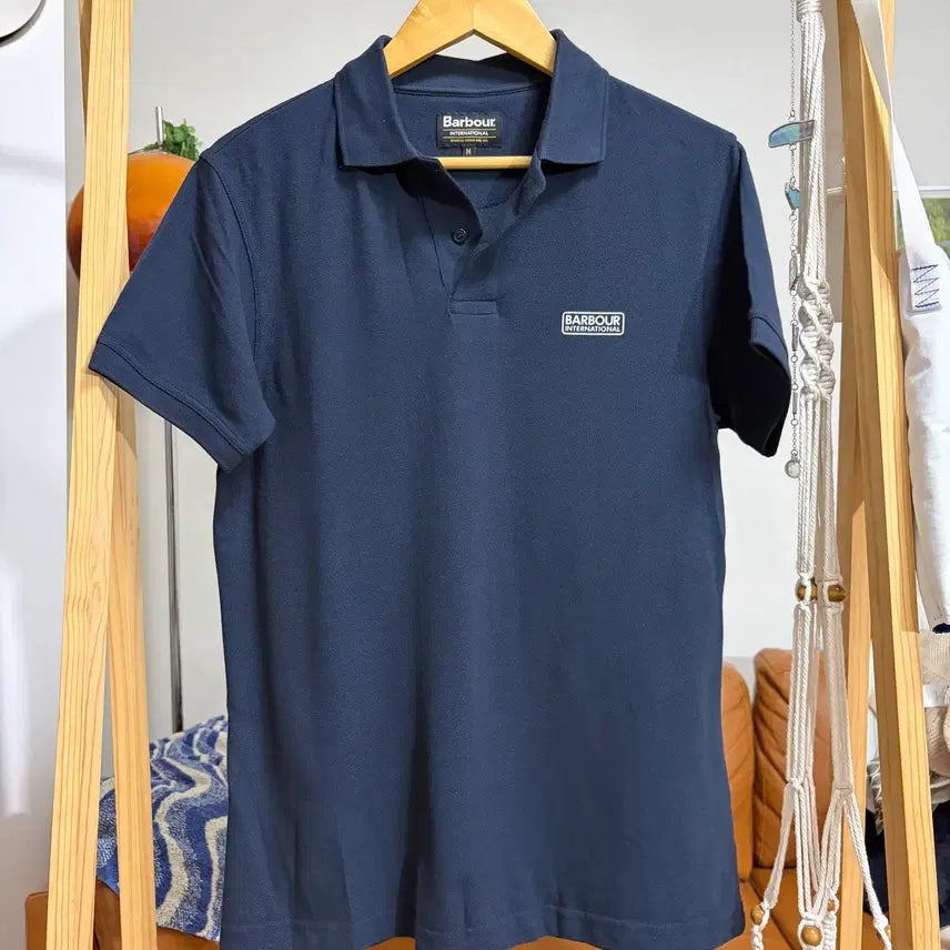 [BUNJANG] Barbour Pique Polo Shirt Size M / 바버 카라티셔츠 피케셔츠 m