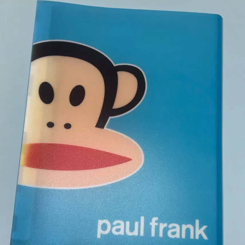 [BUNJANG] Paul Frank A4 Clear File Binder / 고전문구 폴프랭크 paul frank 클리어 파일 바인더