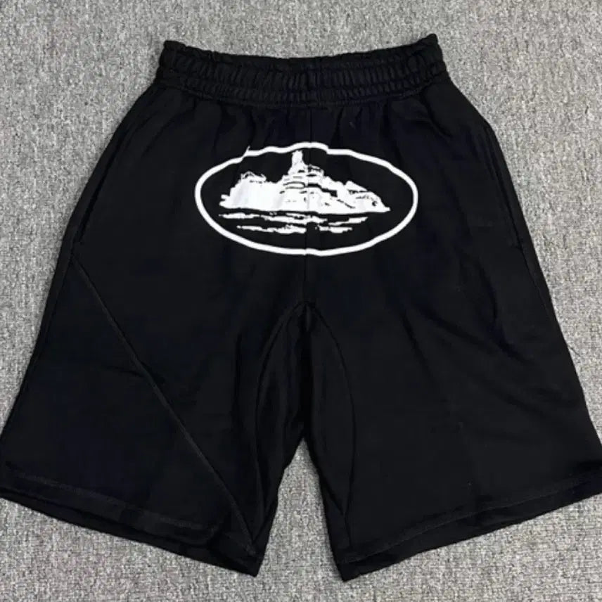 [BUNJANG] Corteiz Shorts Black Logo / 코르테이즈 반바지