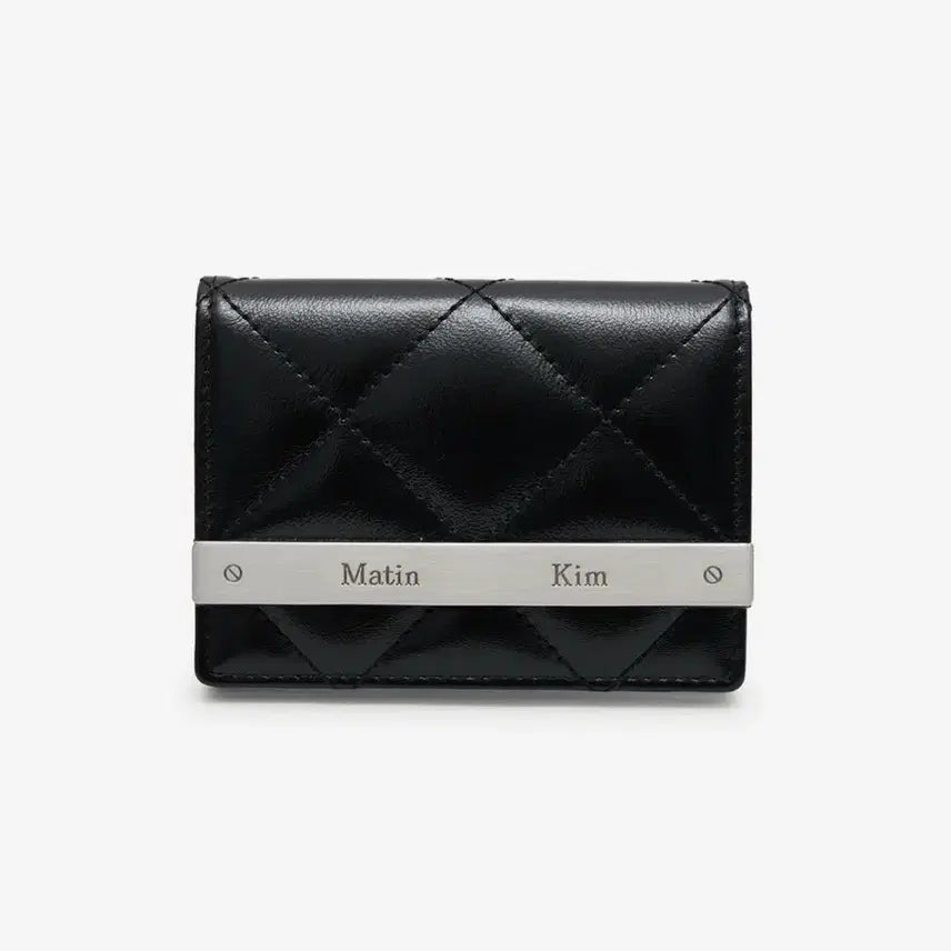 [BUNJANG] Matinkim Puff Quilting Wallet Black / 마뗑킴 퍼프 퀄팅 지갑 블랙