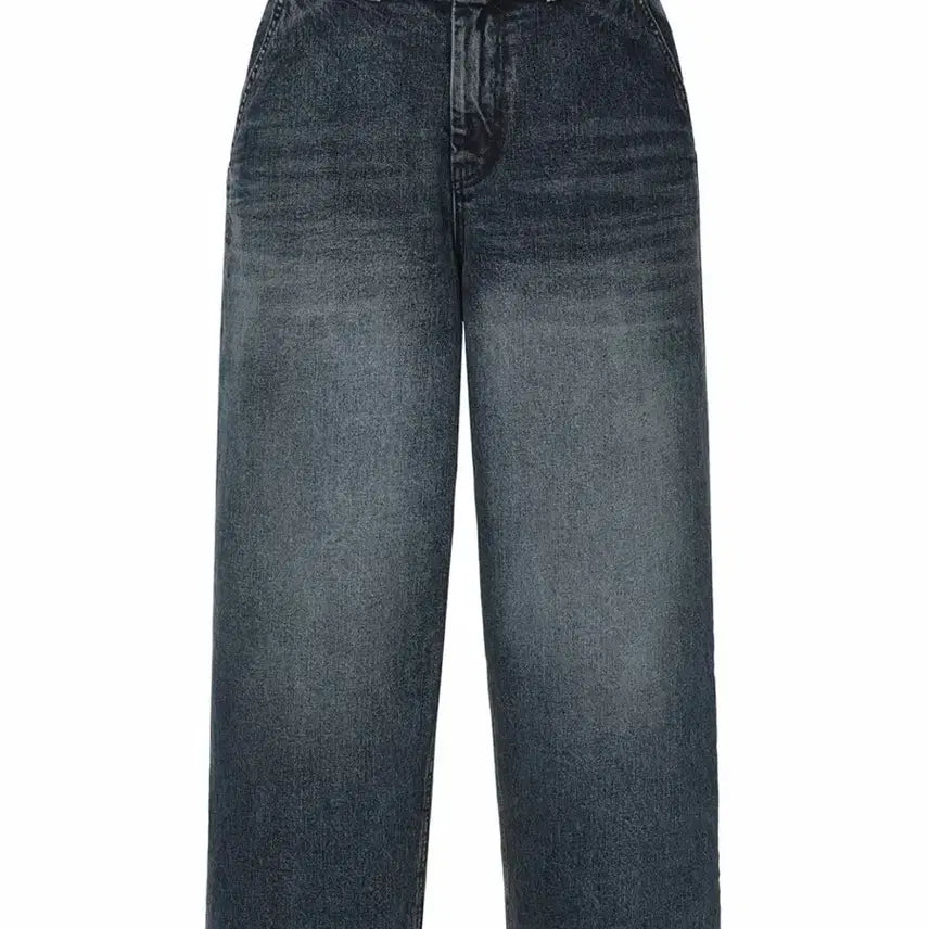 [BUNJANG] Third Time Balloon Baggy Jeans Deep Blue XS / 쓰리타임즈 벌룬 배기진 딥블루 xs