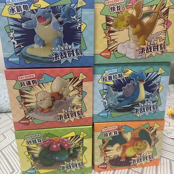 [BUNJANG] Pokemon Decisive Moment Figure Set (6 Types) / 포켓몬 결전의순간 피규어 6종 전체 팔아요