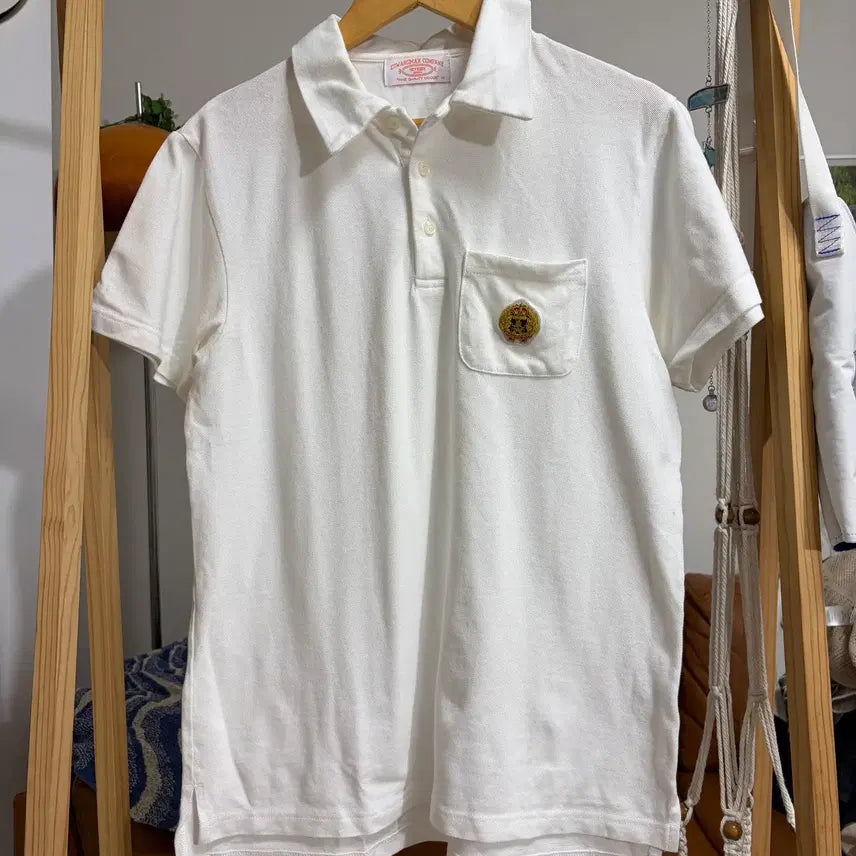 [BUNJANG] Edward Max Logo Pique Polo Shirt M / 에드워드맥스 피케셔츠 카라티셔츠 m