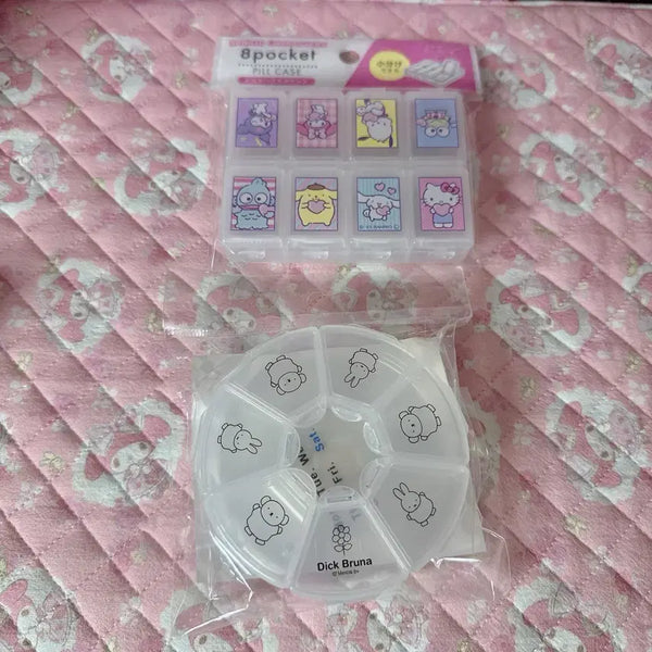 [BUNJANG] Sanrio Miffy Pill Case / 산리오 미피 약통 약 케이스 데일리