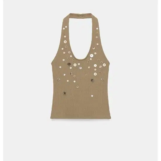[BUNJANG] Zara Ribbed Button Top 1131/321/515 / (새상품) 자라 리브드 버튼 탑 1131/321/515