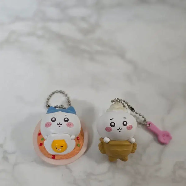 [BUNJANG] Kakao x Chiikawa Charm Set (2 pcs) / 카카오 먼작귀 치이카와 키링 2개 세트