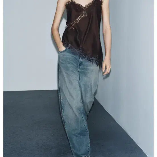[BUNJANG] Zara Lace Lingerie Top ZW Collection 5919/105/700 / (새상품) 자라 레이스 란제리 탑 ZW 컬렉션 5919/105/700