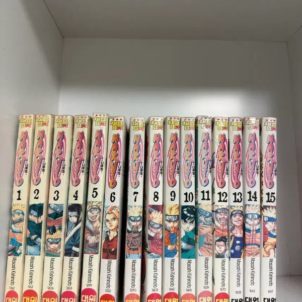 [BUNJANG] Naruto Manga Volumes 1-15 / 나루토 만화책 1-15권 판매