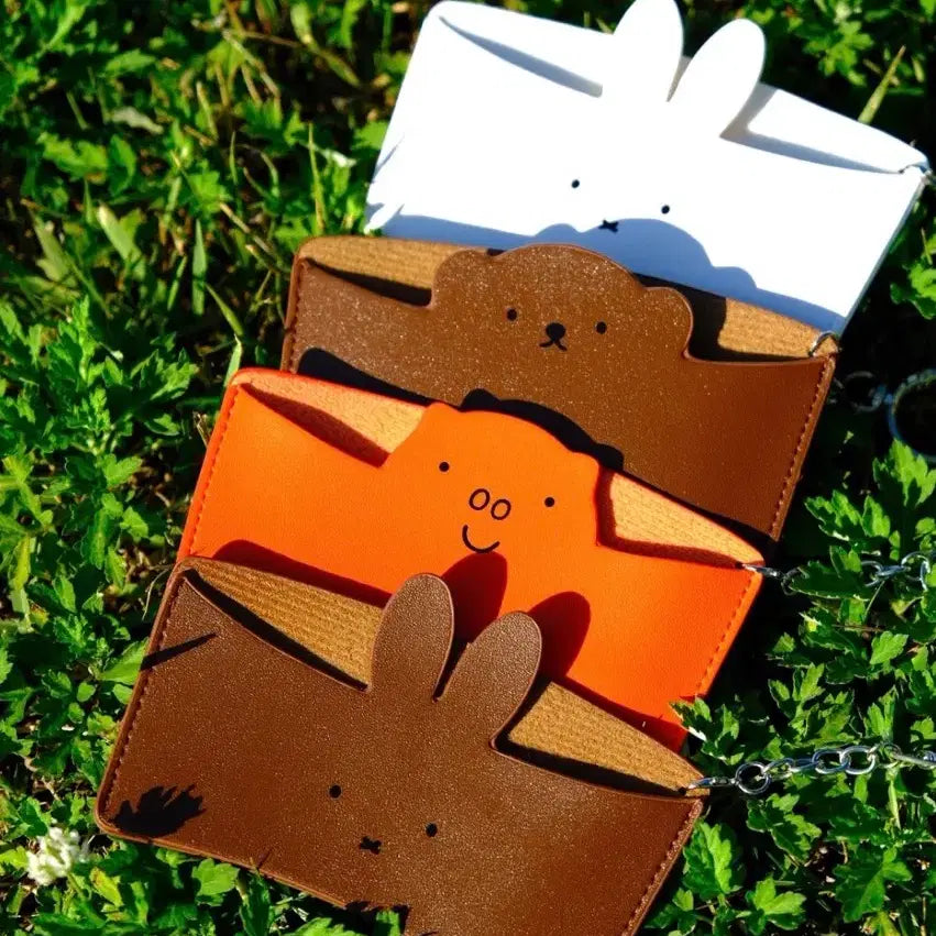[BUNJANG] Miffy Cafe Cup Holder Keychain (Orange) / 경주 미피카페 컵홀더키링 오렌지