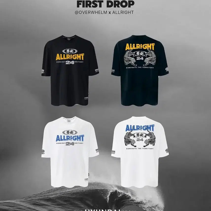 [BUNJANG] APDO x All That Limited Edition Collaboration T-Shirt / 압도x올라잇 한정판 콜라보 반팔 새상품