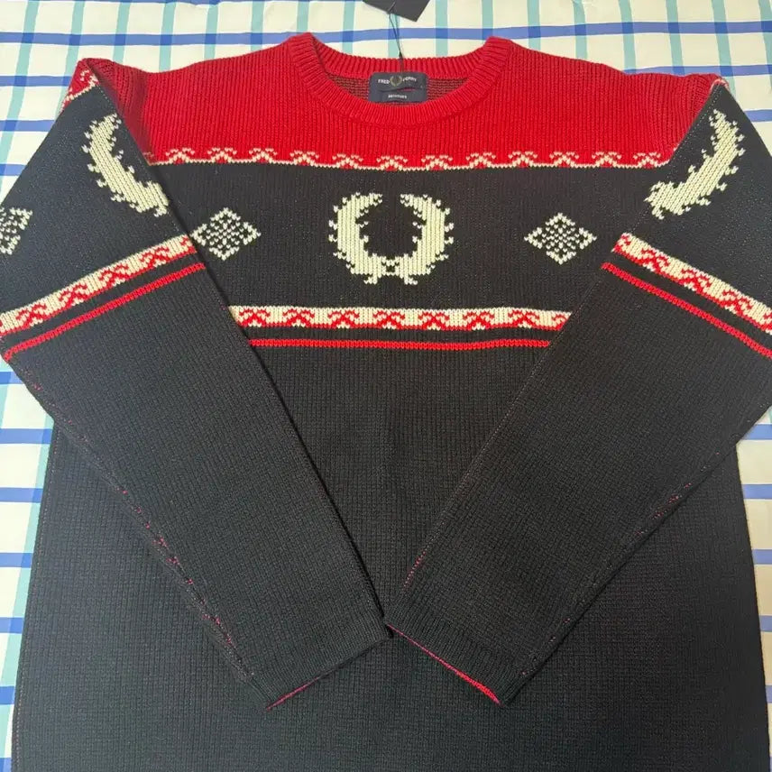 [BUNJANG] Fred Perry Knit Sweater / 프레드페리 니트