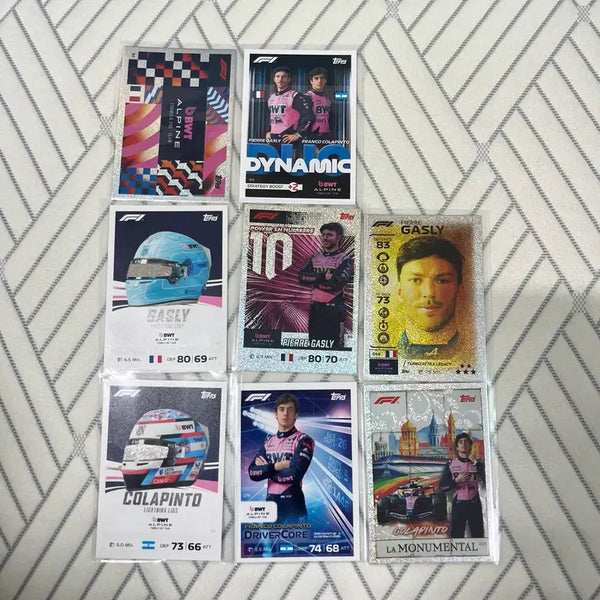 [BUNJANG] Topps Turbo Attax F1 Pierre Gasly & Carlos Sainz 2026 Sports Cards / (가격 인하) 알핀 피에르 가슬리 프랑코 콜라핀토 26 F1 탑스 터보 어택스 스포츠 카드 Topps turbo attax Sports cards