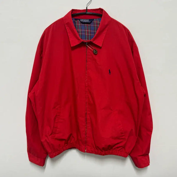[BUNJANG] 90s Polo Ralph Lauren Swingtop Jacket Red / 90s 폴로 랄프로렌 스윙톱 자켓