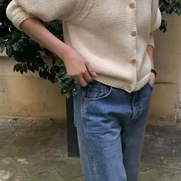 [BUNJANG] Notthing Written Cardigan / 낫띵리튼 가디건