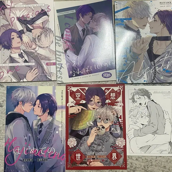 [BUNJANG] Nagi & Reo Doujinshi Bundle Set / 블루록 나기레오 동인지 회지