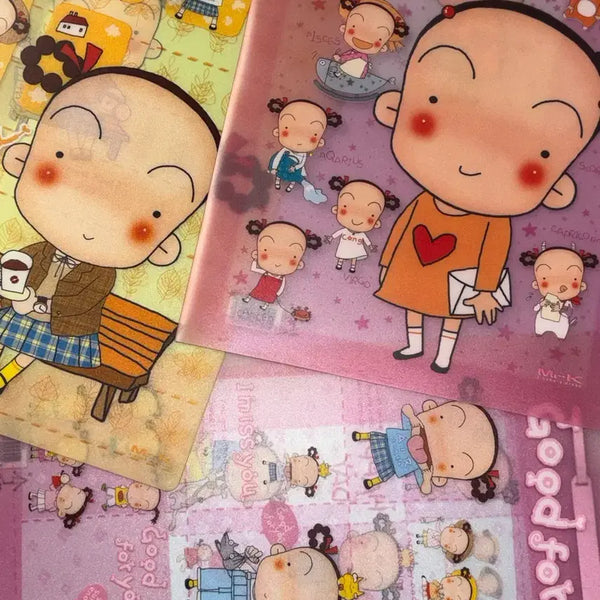 [BUNJANG] Mr.K (MRK) KongKong File Binder / 고전문구 미스터케이 엠알케이 콩콩이 파일 바인더