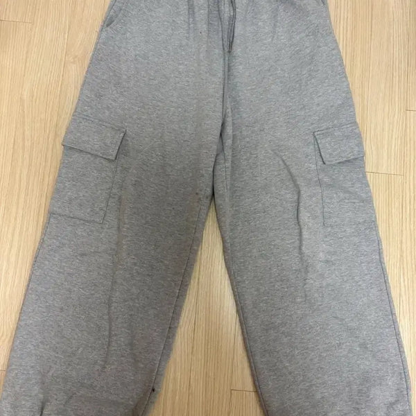 [BUNJANG] Wide Cargo Jogger Pants / 와이드 카고 조거팬츠