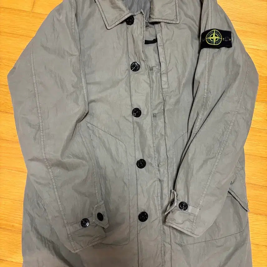 [BUNJANG] Stone Island Gomati Field Jacket Khaki L / 스톤아일랜드 고마티 야상자켓