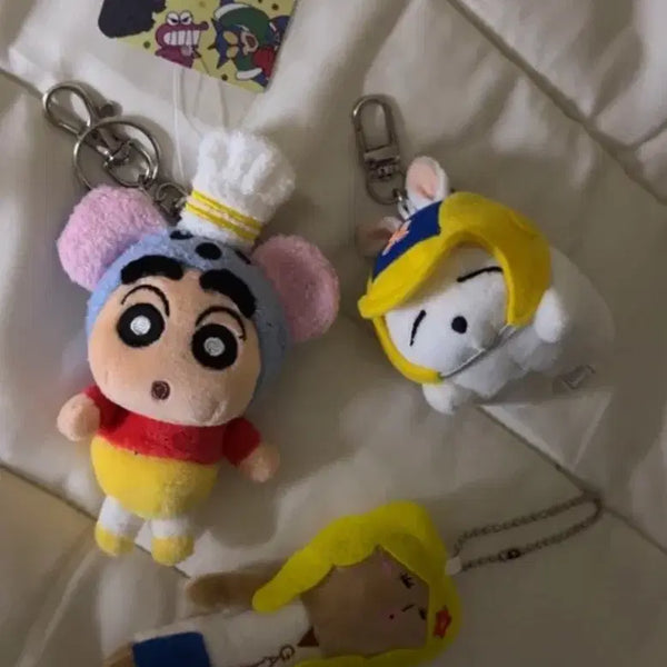 [BUNJANG] Crayon Shin-chan Marshmallow Gyaru Doll Set / 짱구/마쉬마로/갸루 인형세트