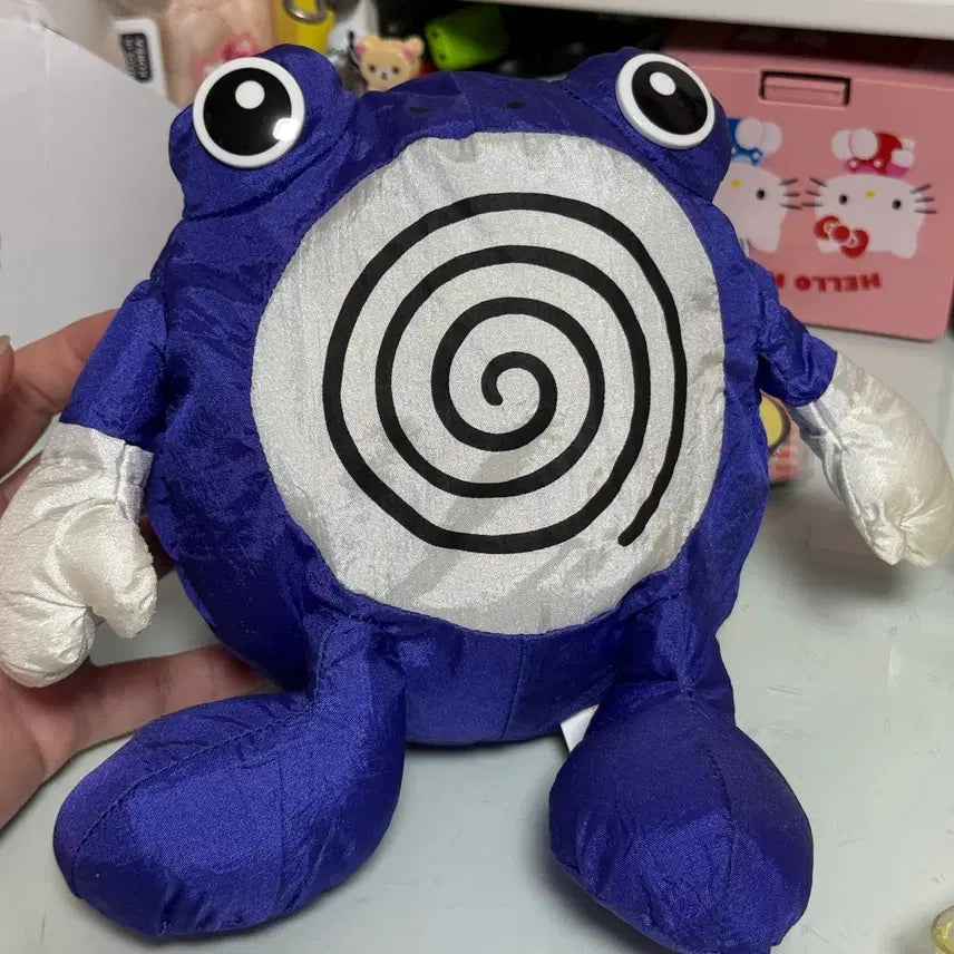 [BUNJANG] Vintage Pokemon Poliwhirl Plush Doll Banpresto / 고전 포켓몬스터 봉제인형 수륙챙이