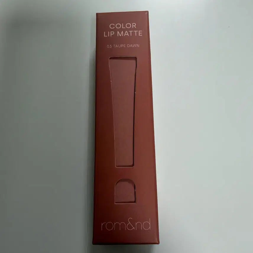 [BUNJANG] Rom&nd Lip Matte Tof Dawn (Sealed) / <미개봉> 롬앤 립매트 토프 던