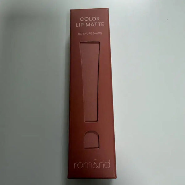 [BUNJANG] Rom&nd Lip Matte Tof Dawn (Sealed) / <미개봉> 롬앤 립매트 토프 던