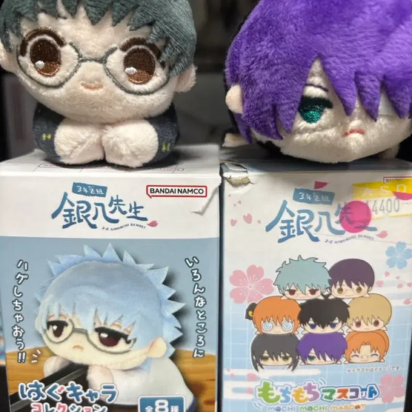 [BUNJANG] San Gatsu no Lion Gintama Gin-iro no Kami no Tsukai Mozu Masu Marui Hitoyoshi Takasugi Shinpachi Bundle Set / 삼젯 은혼 모찌마스 마스코트 인형 타카스기 허그캬라 신파치 일괄