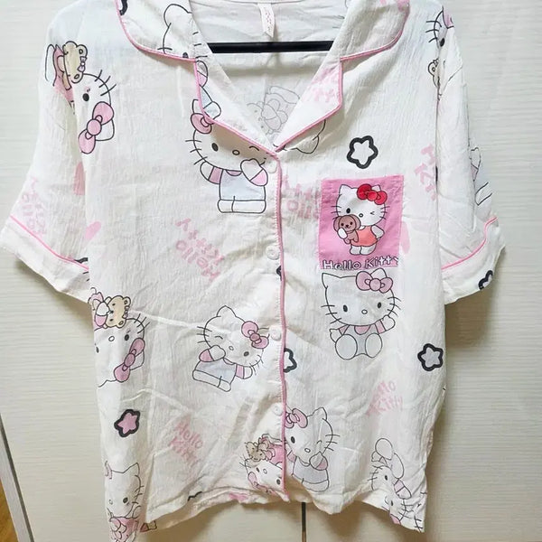 [BUNJANG] Hello Kitty Pajamas (Free Size) / 키티잠옷