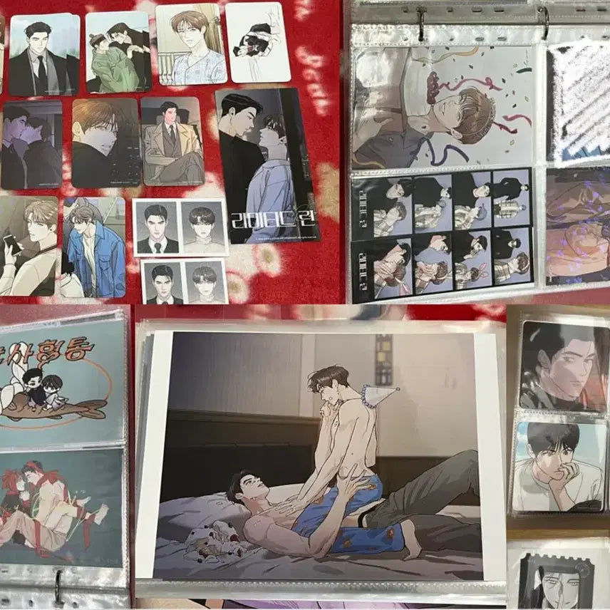 [BUNJANG] Limited Run Cafe Collaboration Goods Photocard Set / 리미티드 런 콜라보카페 굿즈 bl굿즈 양도