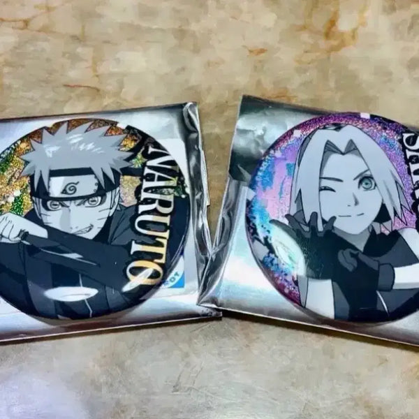[BUNJANG] Naruto Sakura "Can Badge" Bundle Set / 새상품 일괄) 나루토 ) 나루토 사쿠라 뱃지 캔뱃지