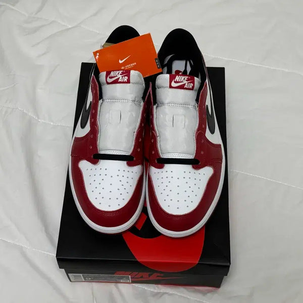 [BUNJANG] Nike Jordan 1 Retro Low OG Chicago US 9.5 / 나이키 조던1 레트로 로우 og 시카고 275