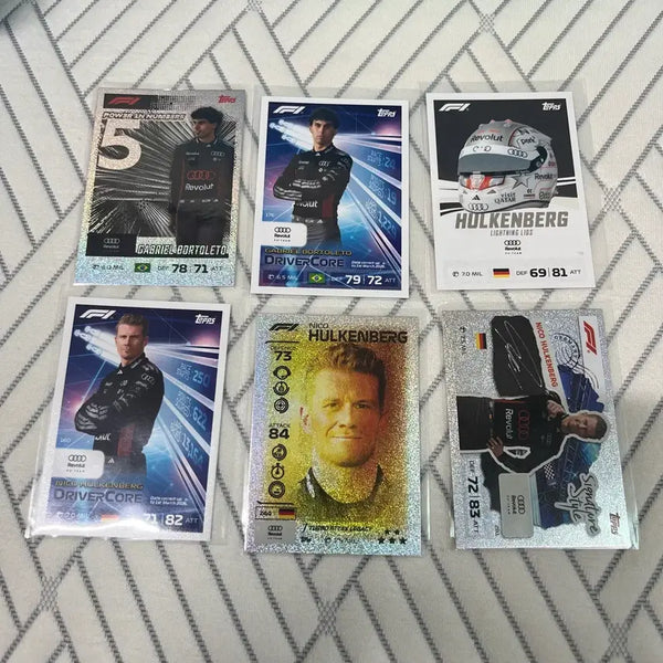[BUNJANG] F1 Topps Turbo Attax Sports Cards - Nico Hulkenberg & Valtteri Bottas / 하스 가브리엘 보톨레토 니코 훌켄버그 26 F1 탑스 터보 어택스 스포츠 카드 Topps turbo attax Sports cards