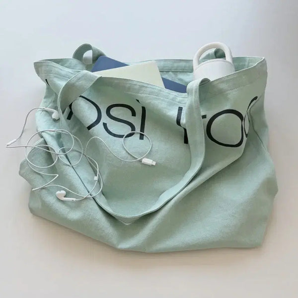 [BUNJANG] Irosi Iroa IR Classic Big Bag (Mint) / 이로시 이로아 에코백 민트 IR Classic Big Bag (Mint)