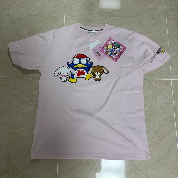 [BUNJANG] Sugar Bunnies Don Peng T-Shirt / 슈가바니즈 돈펭 티셔츠 반팔 돈키호테