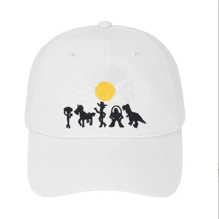 [BUNJANG] PEACEMINUSONE x Toy Story The First Fan Cap 01 White / 피스마이너스원 x 토이 스토리 더 퍼스트팬 캡 01 화이트