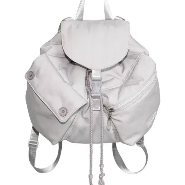 [BUNJANG] Tans Dance Backpack Light Grey / 탠스댄스 백팩 라이트그레이