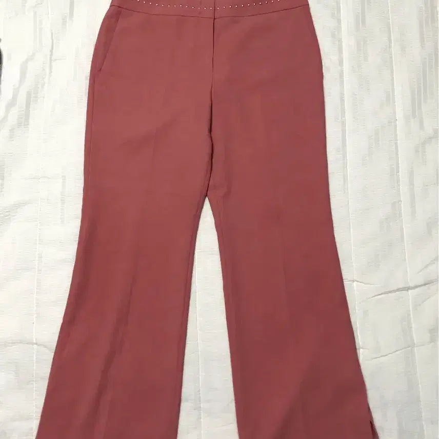 [BUNJANG] MICHAA Women's Pink Slacks Pants / 미샤 여성 슬랙스 핑크 바지