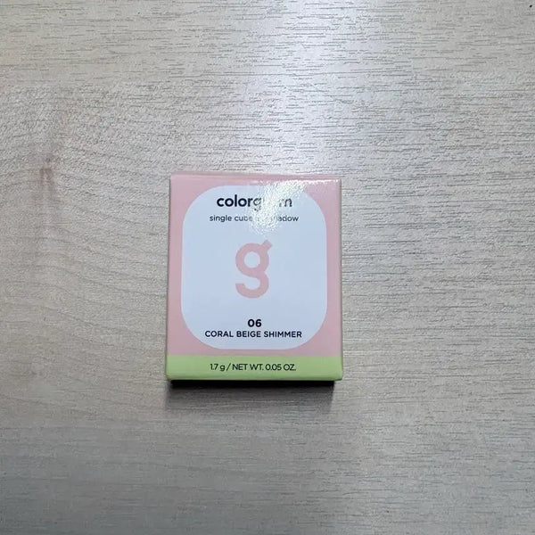 [BUNJANG] Colorgram Single Cube Shadow 06 Aegyo Beige / 컬러그램 싱글 큐브 섀도우 06 애교베이지