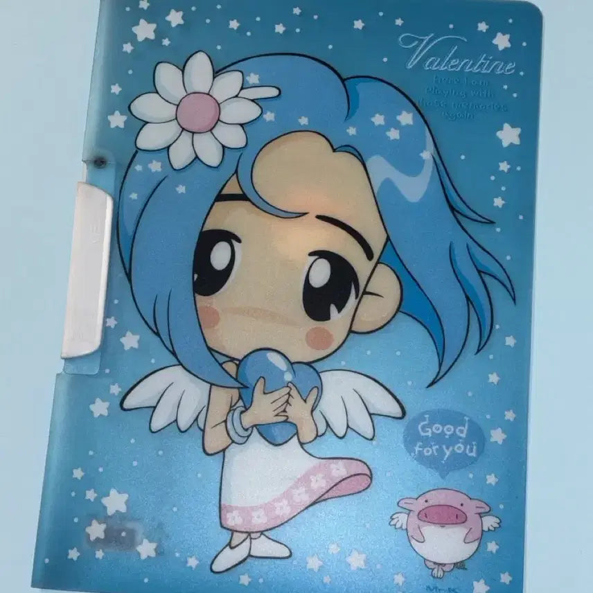 [BUNJANG] Mr.K (MRK) Valentine Clip File Binder / 고전문구 미스터케이 엠알케이 발렌 클립 파일 바인더