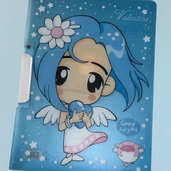 [BUNJANG] Mr.K (MRK) Valentine Clip File Binder / 고전문구 미스터케이 엠알케이 발렌 클립 파일 바인더