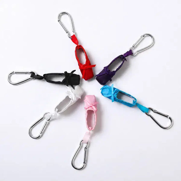 [BUNJANG] Ballet Pointe Shoe Charm Bag Accessory / 토슈즈 키링 / 발레 백참 발레슈즈 신발 미니어처 가방고리 선물
