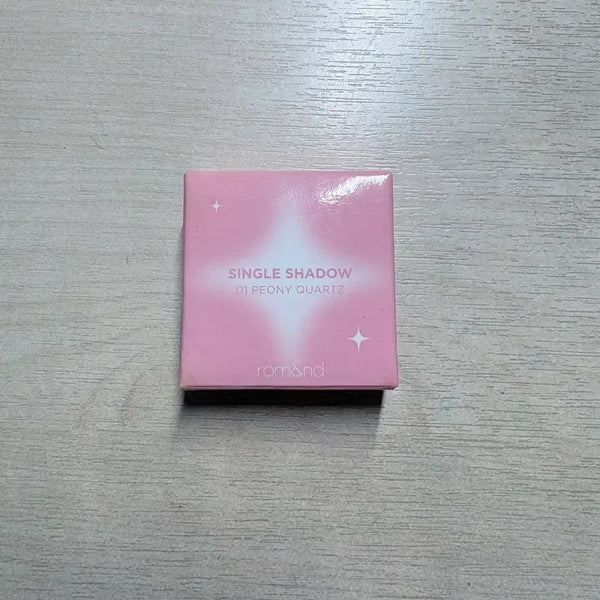 [BUNJANG] Rom&nd Single Shadow 01 Peony Quartz (Sealed) / 미개봉 롬앤 싱글 섀도우 01 피오니 쿼츠