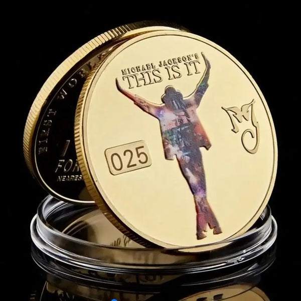 [BUNJANG] Michael Jackson 'This Is It' Tour Commemorative Coin Limited Edition / 마이클잭슨 기념 주화