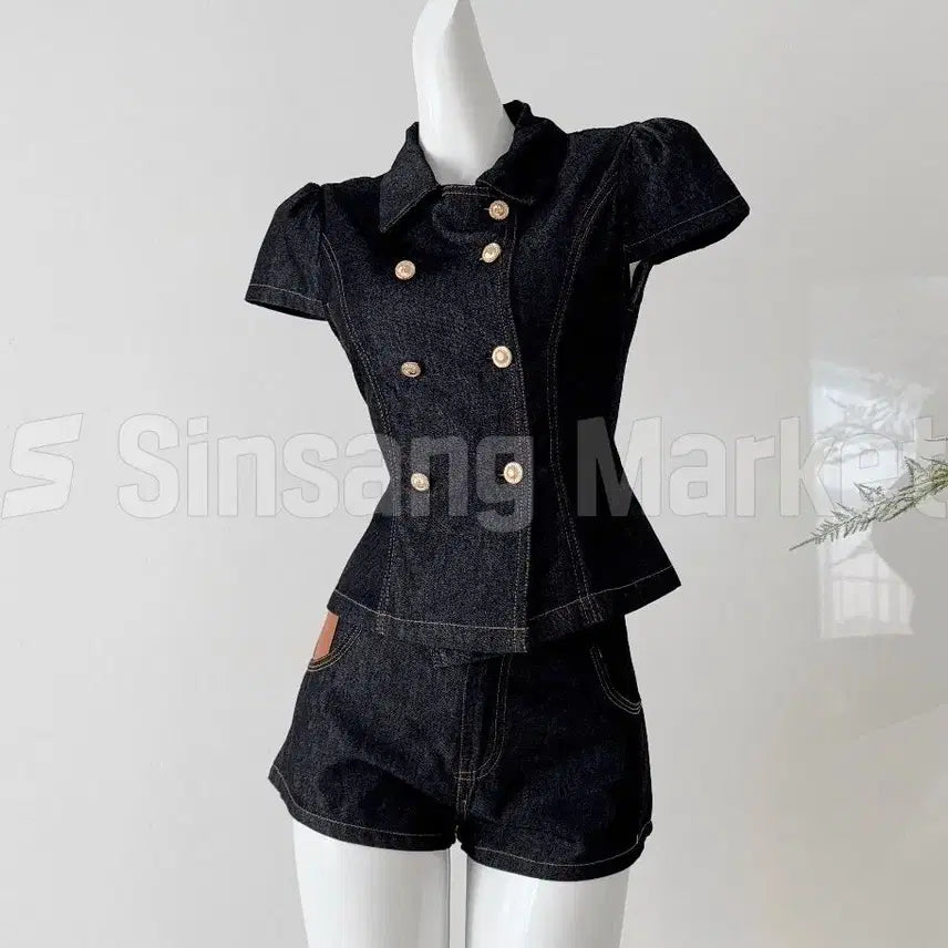 [BUNJANG] BEAU Two-Piece Jacket Blouse Pants Set / [빠른발송] 베오 청 투피스 자켓 블라우스 팬츠 투피스 세트