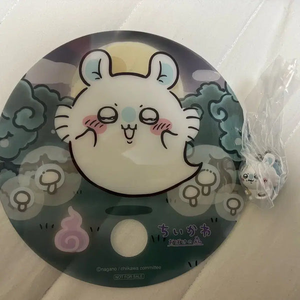 [BUNJANG] Chiikawa Momonga Tabemono Gacha + Haunted Forest Novelty Fan Set / 치이카와 모몽가 타베모노 가챠 + 귀신의 숲 노벨티 부채